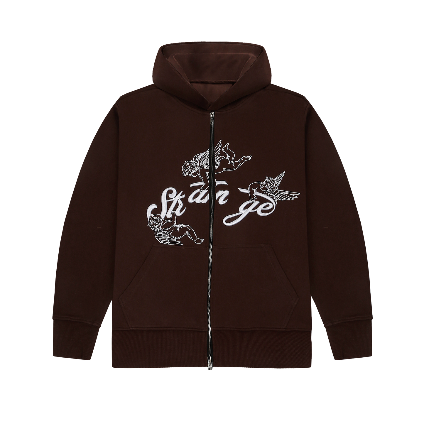 FORTUNE ZIPPER (BROWN)