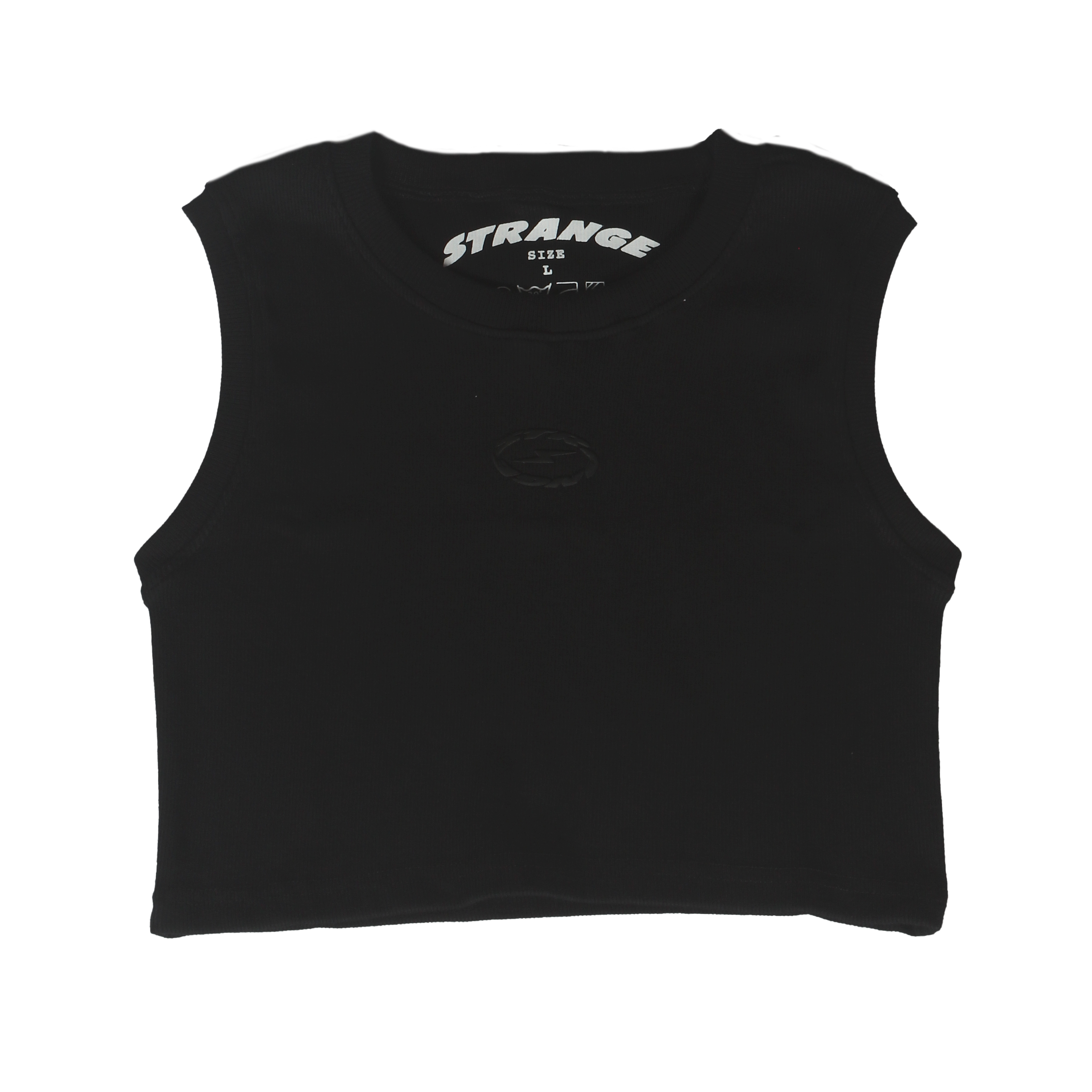 BARKING BLACK CROP TOP