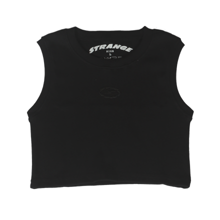 BARKING BLACK CROP TOP