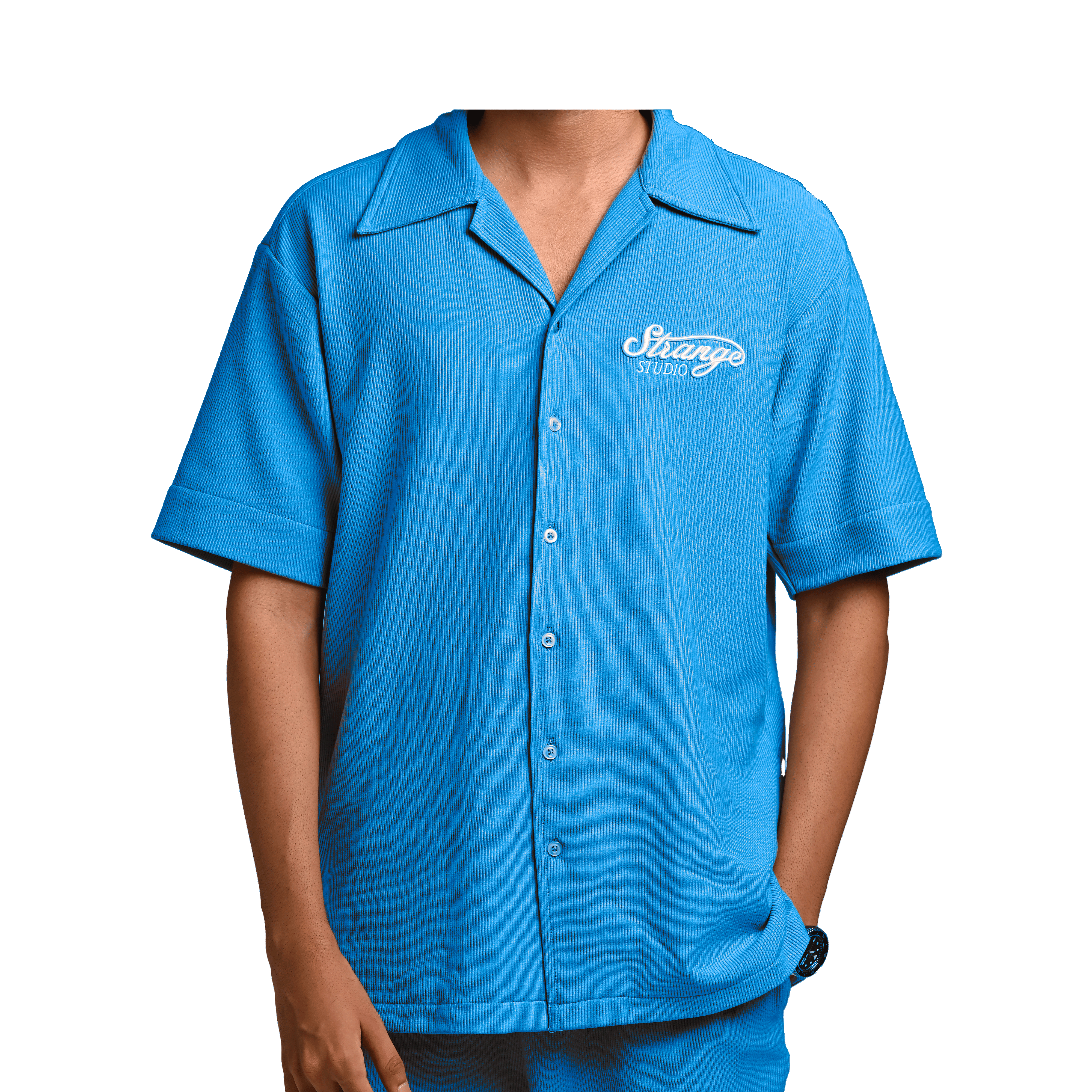 BLUE RESORT SHIRT