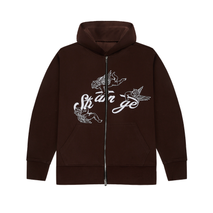 FORTUNE ZIPPER (BROWN)