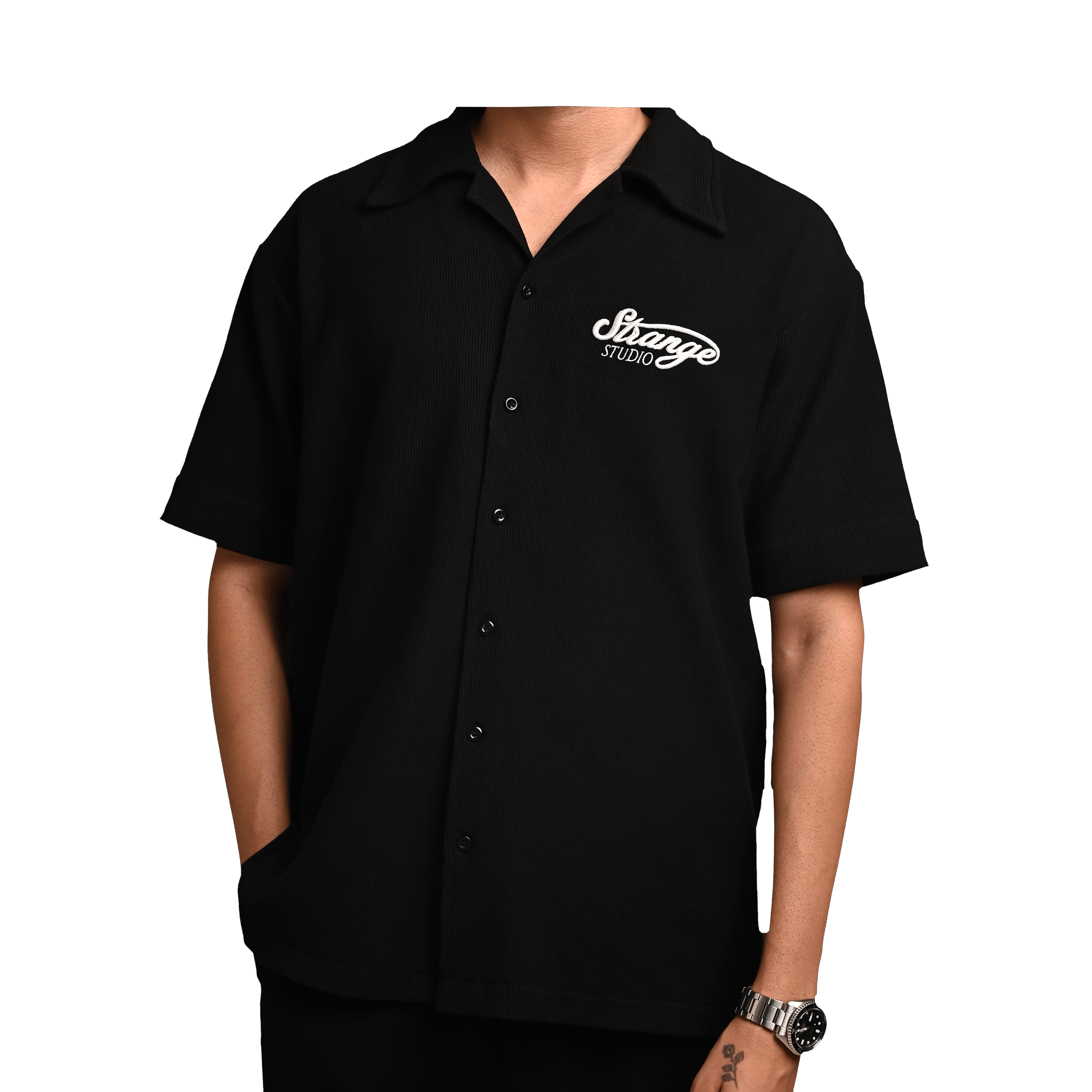 BLACK RESORT SHIRT