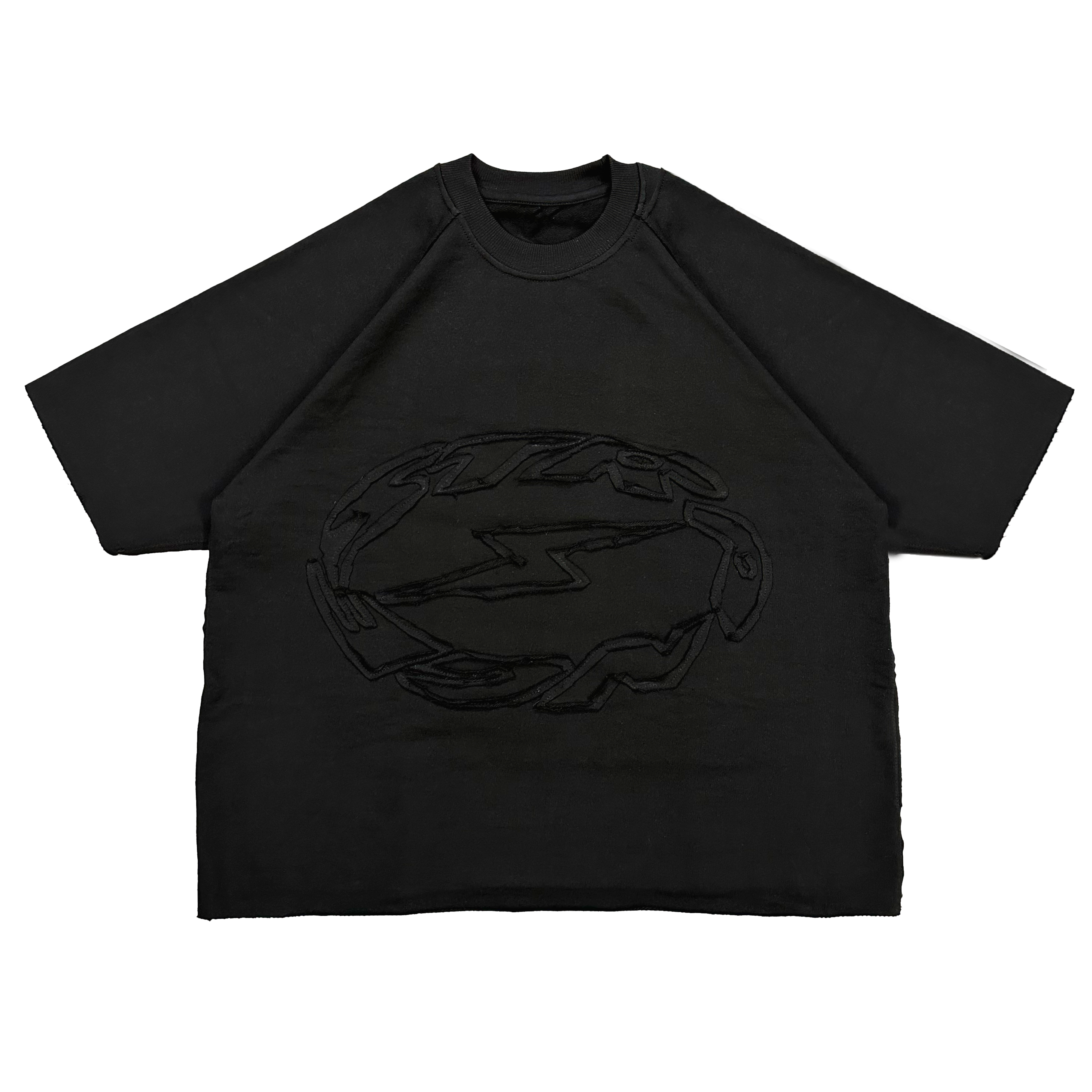 UNFINISHED TEE (BLK)