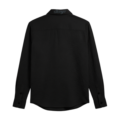 RESORT LINEN SHIRT (BLK)