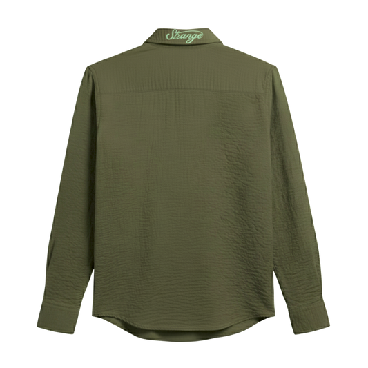 RESORT LINEN SHIRT (OLV)