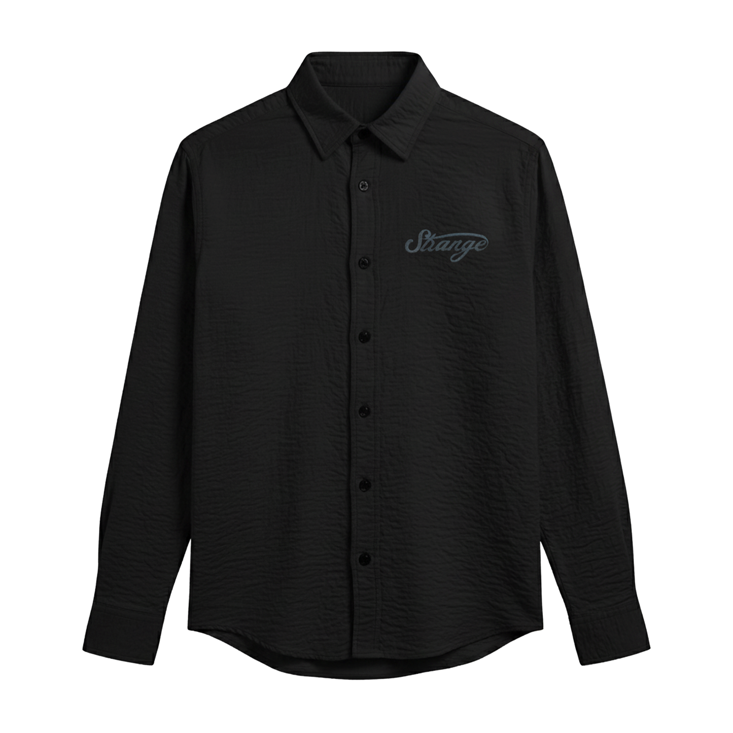 RESORT LINEN SHIRT (BLK)