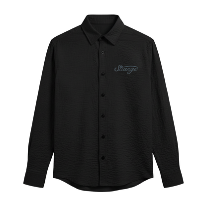 RESORT LINEN SHIRT (BLK)