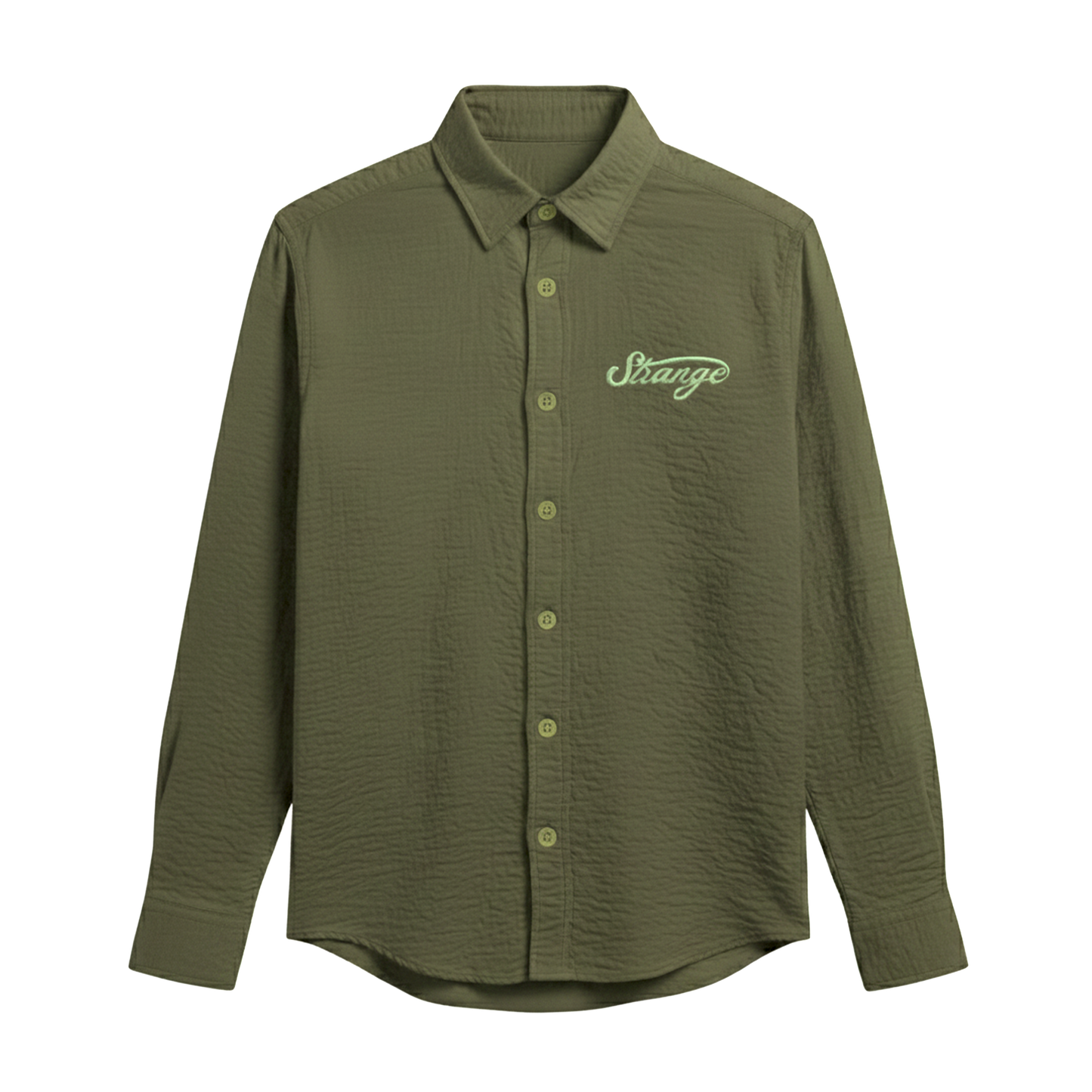 RESORT LINEN SHIRT (OLV)