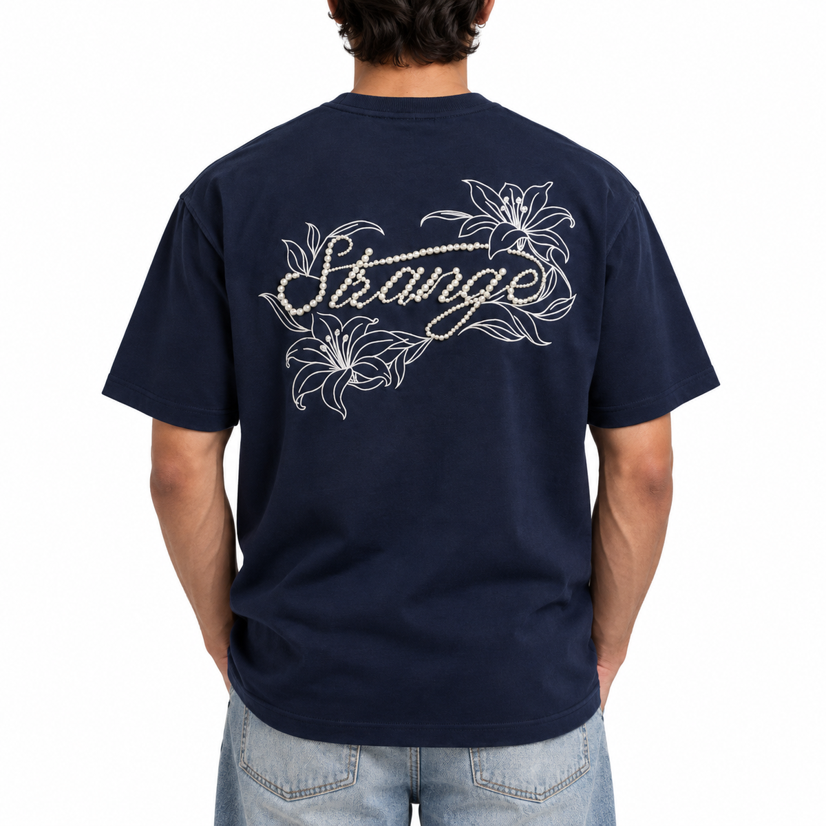 Pearl Tee back model image