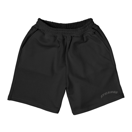 BARKING BLACK SOLID SHORTS