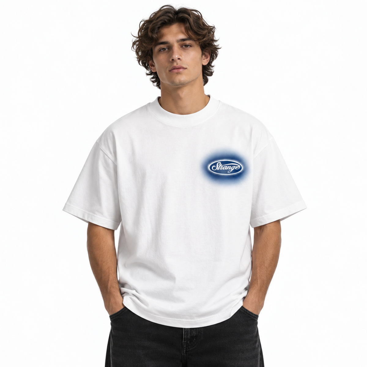 Vandal Tee front model image